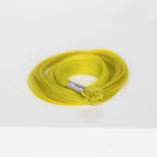 K-Tips 24” 10 grams (10 Pack) Professional Hair Extensions VIVIDS #45/67 VIVID Yellow by Martha Nicola