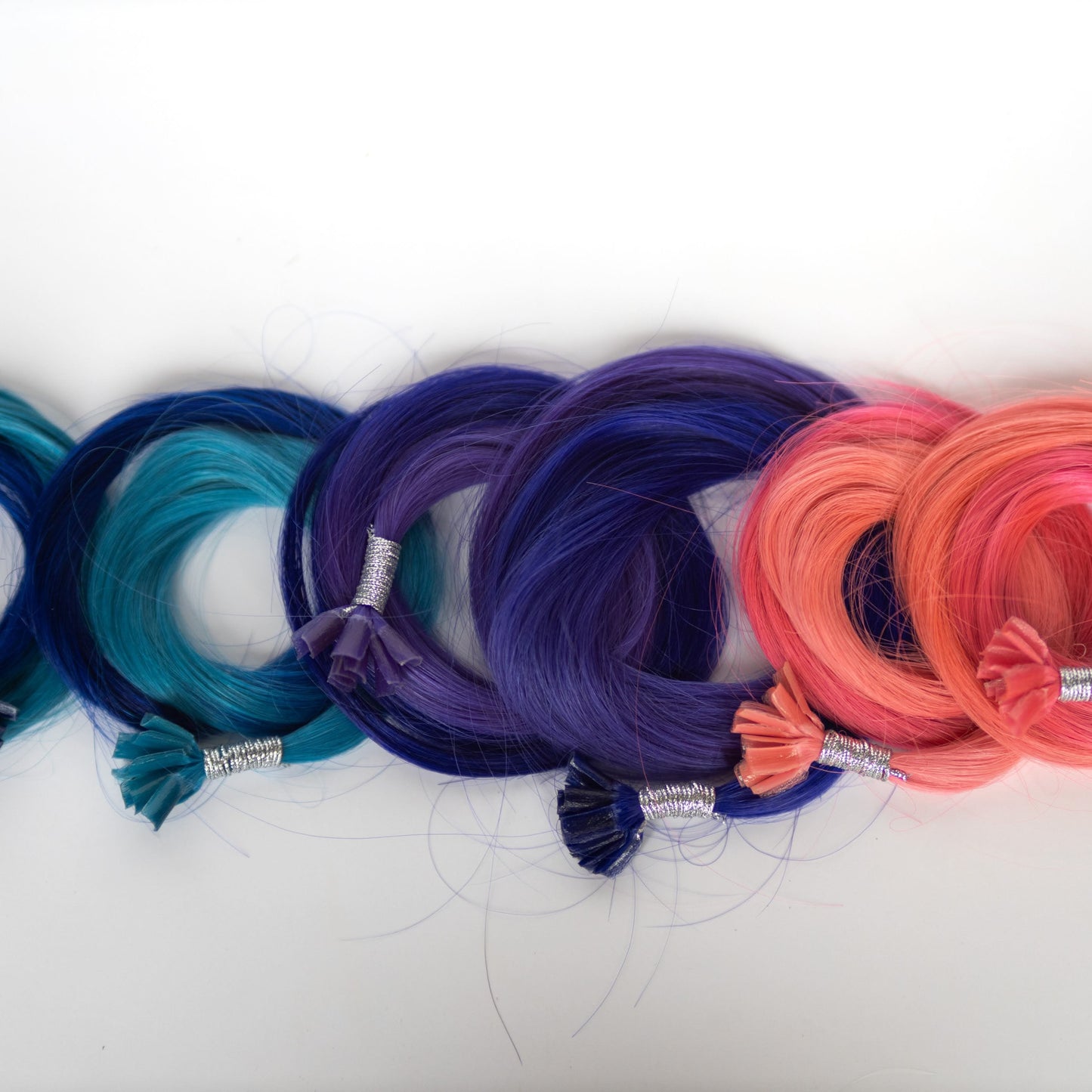 Tape-in 18” 25 grams (10 Pack) Professional Hair Extensions VIVIDS #54/62 Ombré Dark Violet (dark purple to light purple) by Garyn Santos