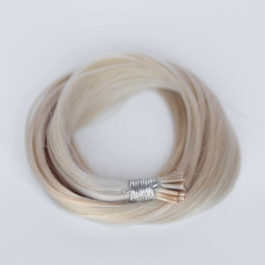 I-Tip 18" 25g Professional Hair Extensions - Platinum #80