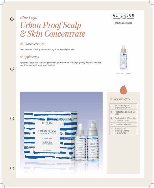 Alter Ego Italy Urban Proof — Urban Proof Scalp & Skin Concentrate / 30 ML