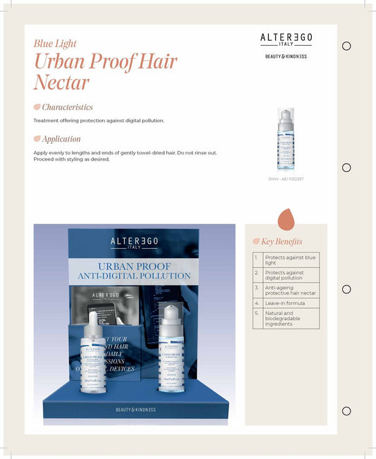 Alter Ego Italy Urban Proof — Urban Proof Hair Nectar / 30 ML