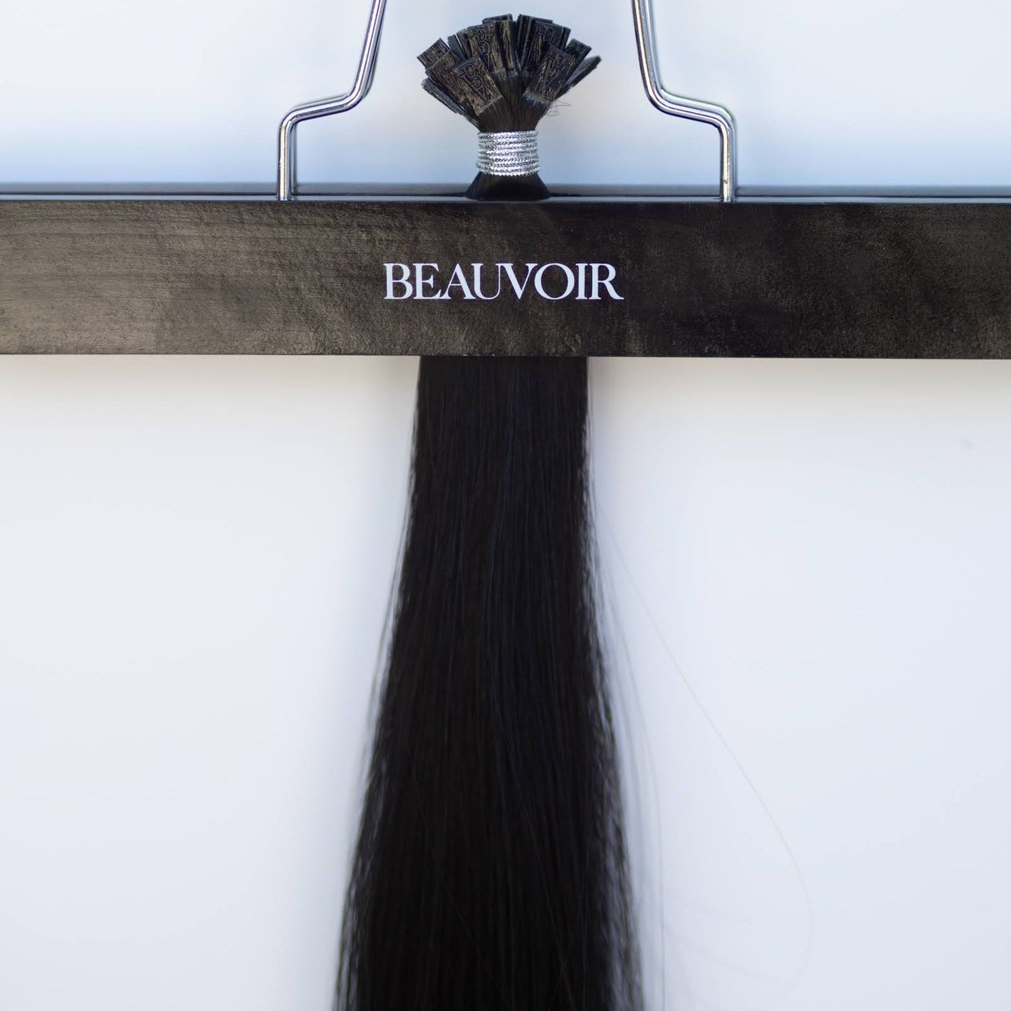 K-Tip 24" 25g Pro Blend Hair Extensions - #1 Noir (aka Jet Black)
