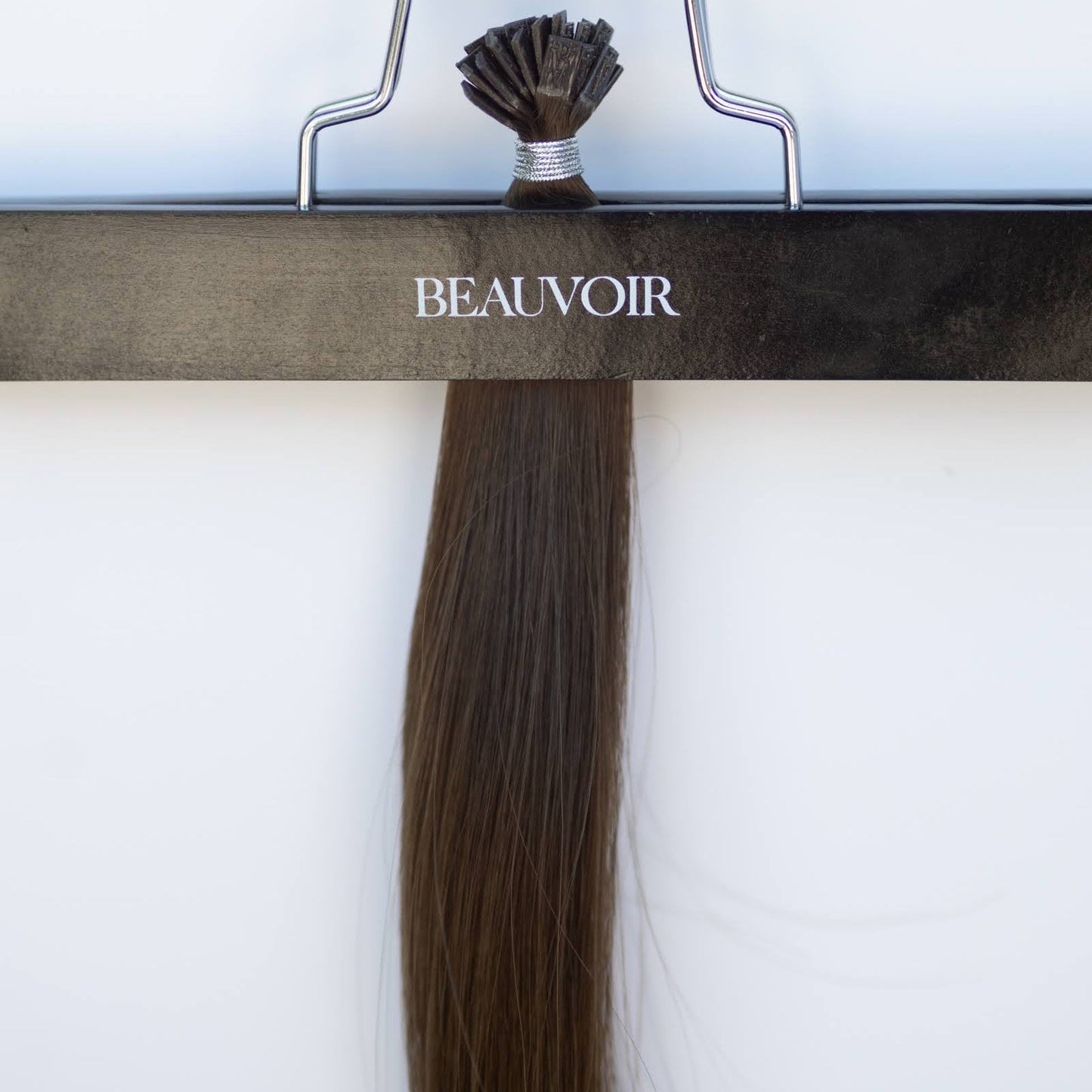 K-Tip 20" 25g Pro Blend Hair Extensions - #2 Dark Chocolate (aka Dark Brown)