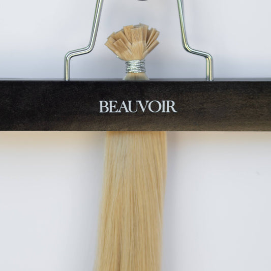 K-Tip 16" 25g Pro Blend Hair Extensions - #17 Chardonay Blonde (aka Dirty Ash Blonde)