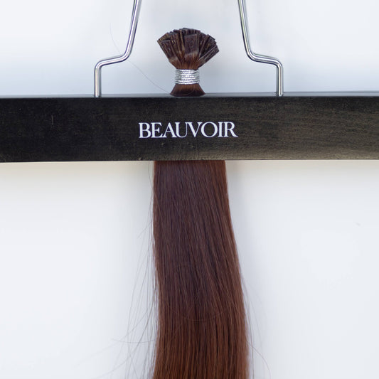K-Tip 18" 25g Pro Blend Hair Extensions - #550 Rouge (aka Cinnamon Mocha)