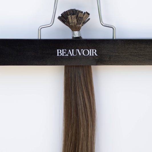 K-Tip 20" 25g Pro Blend Hair Extensions - #512 Lone Star Brunette by Garyn Santos