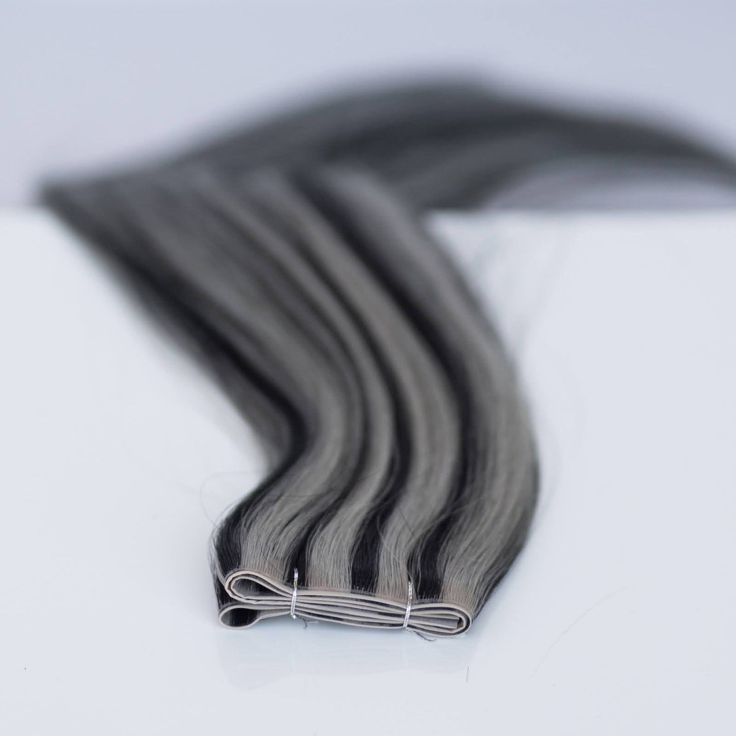 Butterfly Weft 16" 50g Pro Blend - #1/66 I Like My Coffee Black by Jennifer Reed