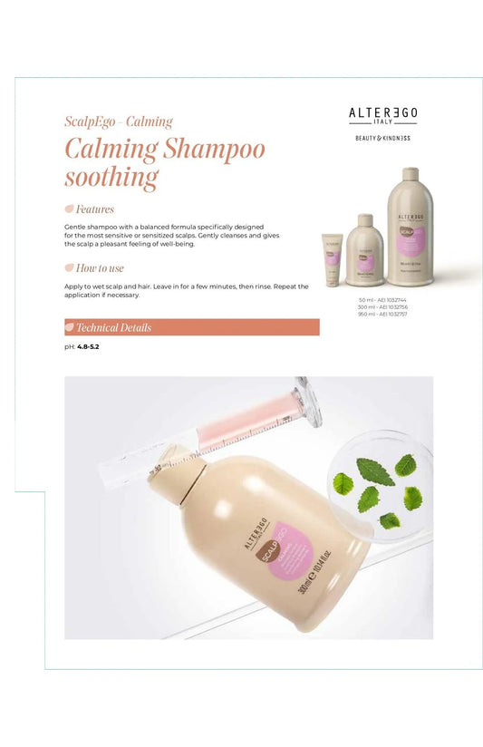 Alter Ego Italy ScalpEgo — Calming Shampoo / 50 ML / 1.69 oz