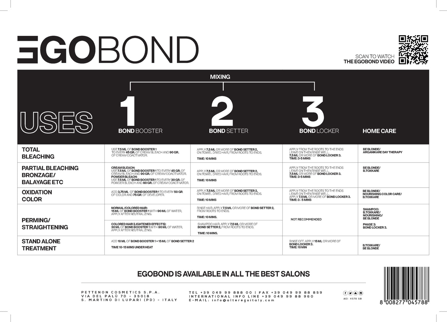 Alter Ego Italy EgoBond — SETTER