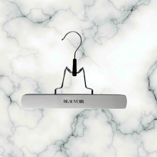 Beauvoir White Hangers — 5 Pack
