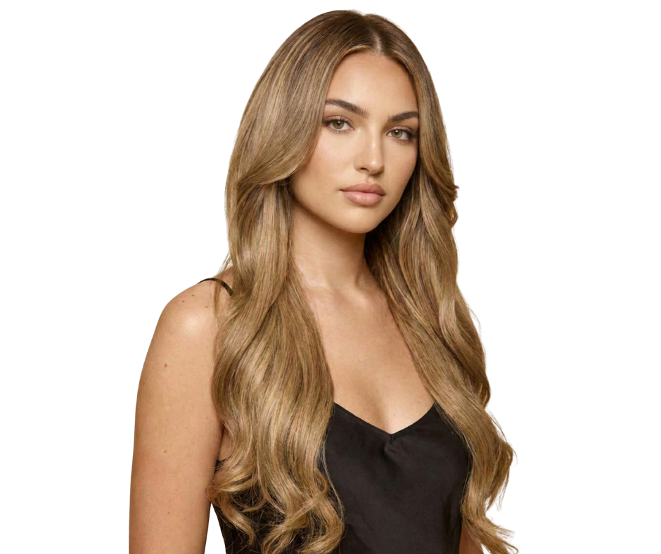 Machine-Tied Weft 24" 170g Pro Blend Hair Extensions - #18 Dirty Blonde