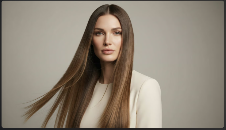 Machine-Tied Weft 24" 170g Pro Blend Hair Extensions - #1B/2/6 Dark Chocolate Caramel (aka Piano Key Chocolate Drip)