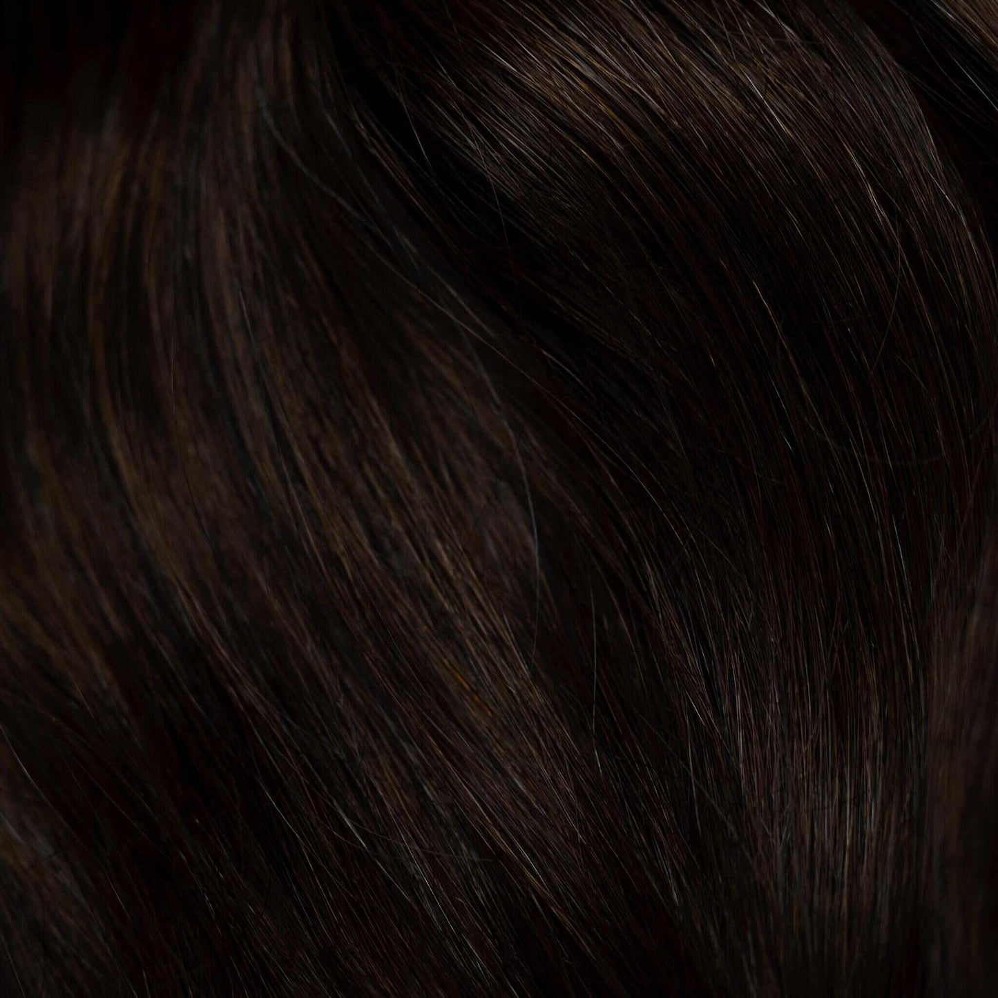 Tape-In 16" 50g Professional Hair Extensions - #1C Espresso Brown (aka Mocha Brown)