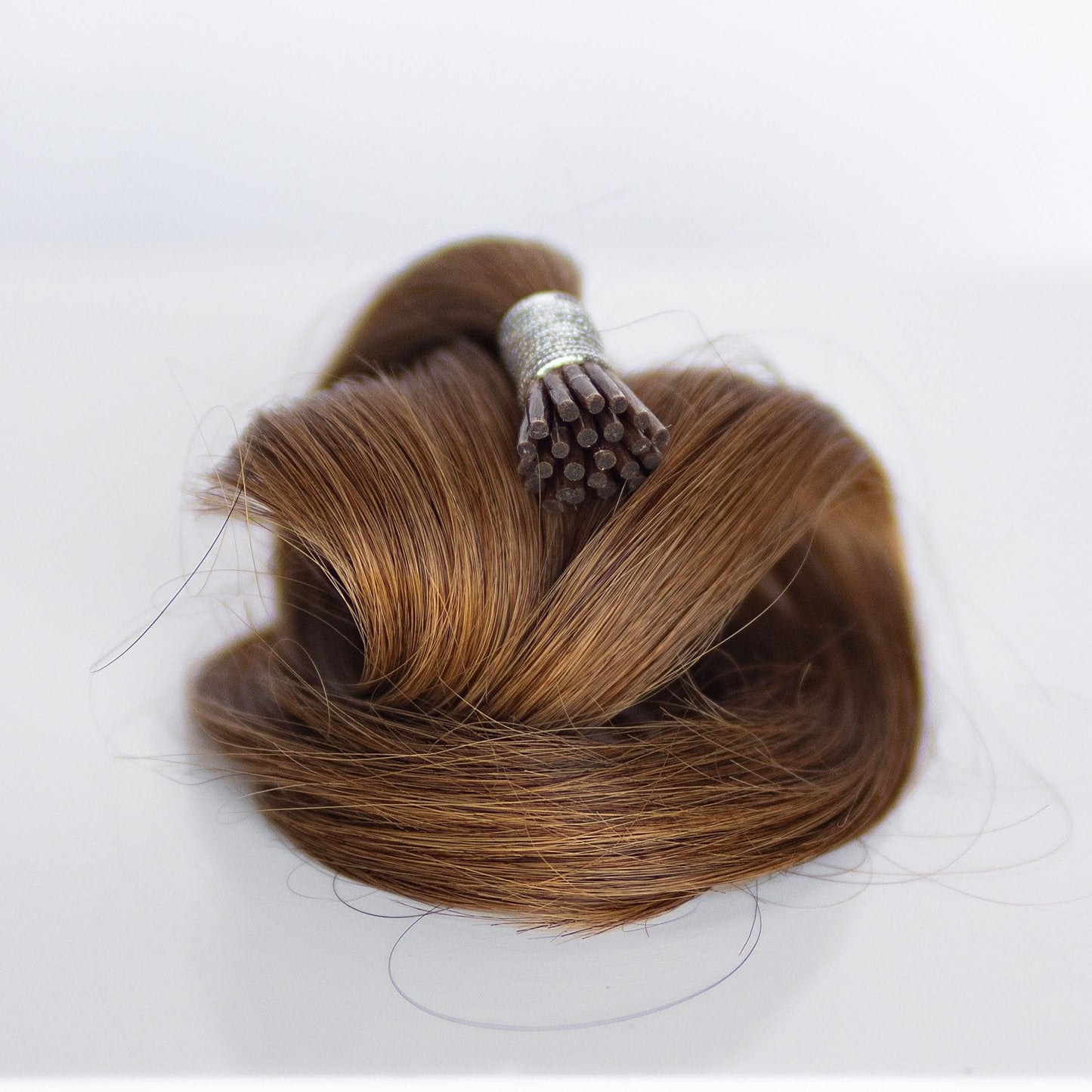 I-Tip 22" 25g Single Donor Virgin - #6 Cinnamon Brown (aka Chestnut Brown)