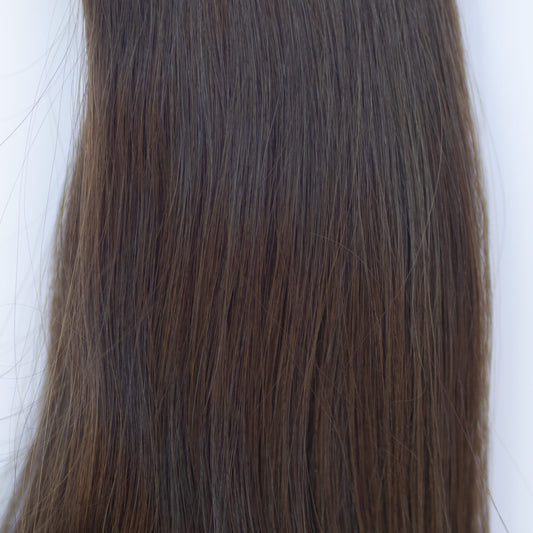 Genius (Micro) Weft 20" 80g Pro Blend Hair Extensions - #2 Dark Chocolate (aka Dark Brown)