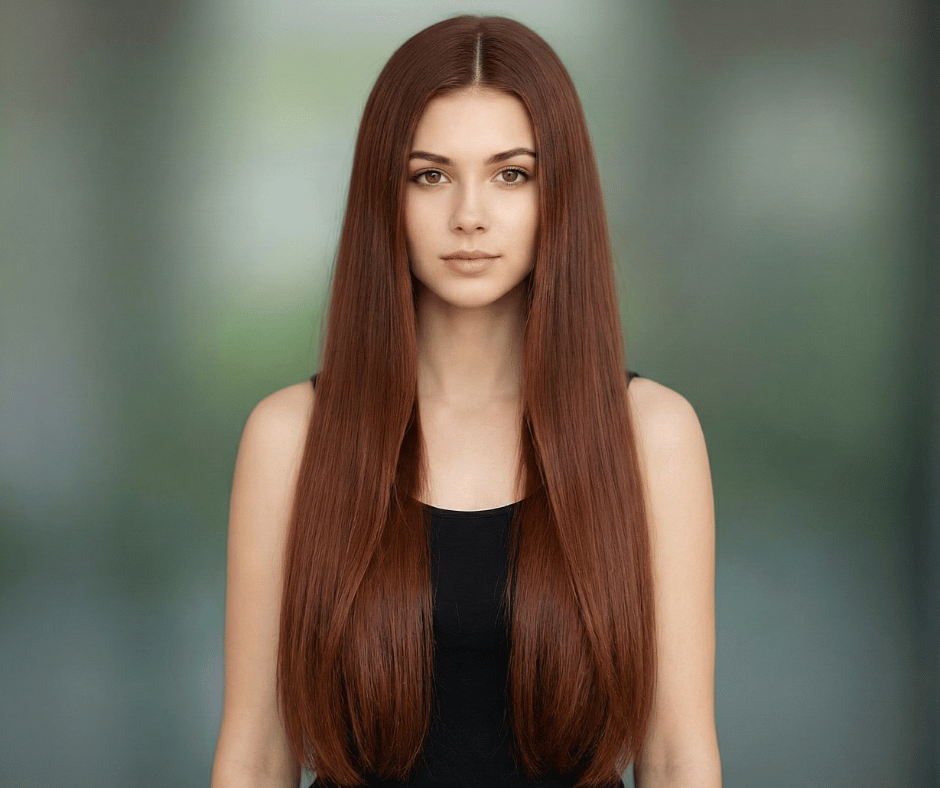 K-Tip 24" 25g Pro Blend Hair Extensions - #550 Rouge (aka Cinnamon Mocha)