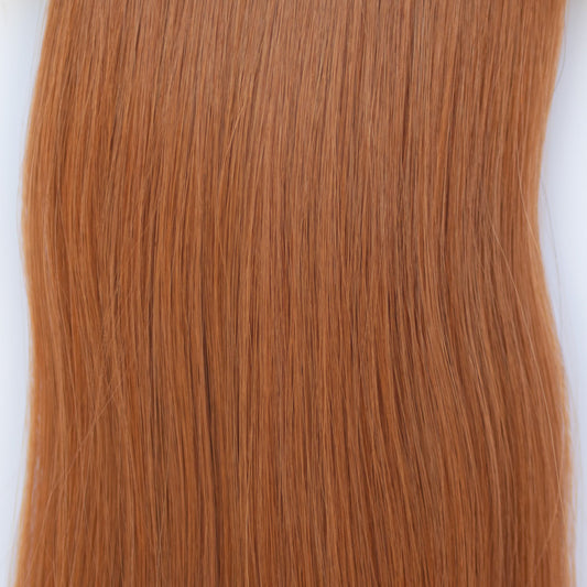 Tape-In 18" 50g Single Donor Virgin - #570 Sunset (aka Pumpkin Spice)