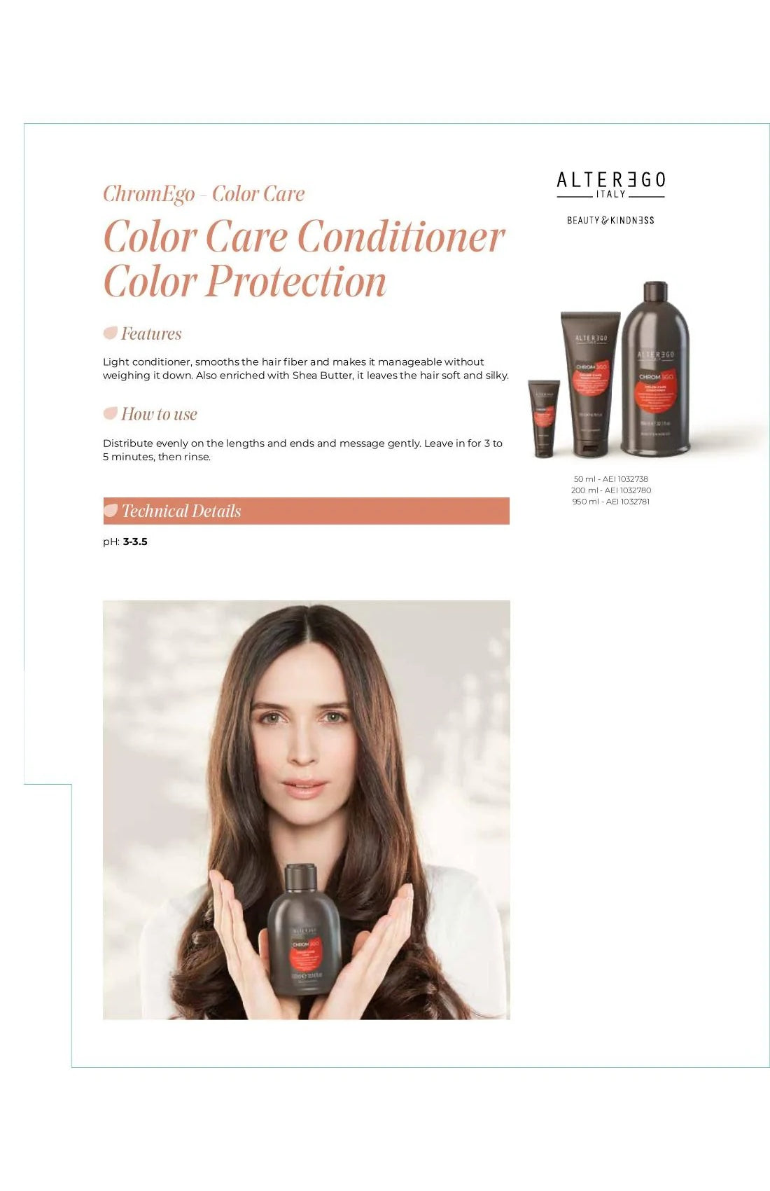 Alter Ego Italy ChromEgo — Color Care Conditioner / 950 ML / 32.1 oz