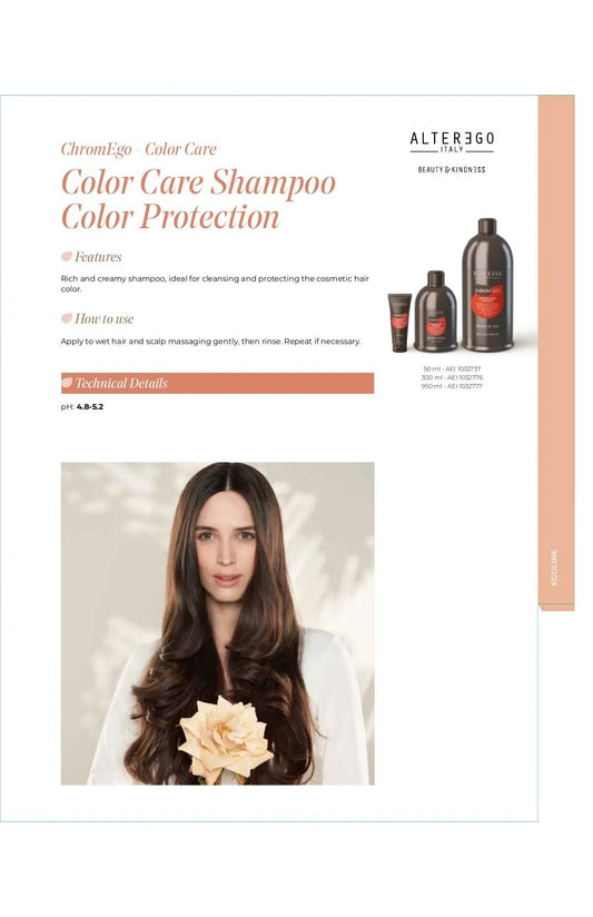 Alter Ego Italy ChromEgo — Color Care Shampoo / 950 ML / 32.1 oz