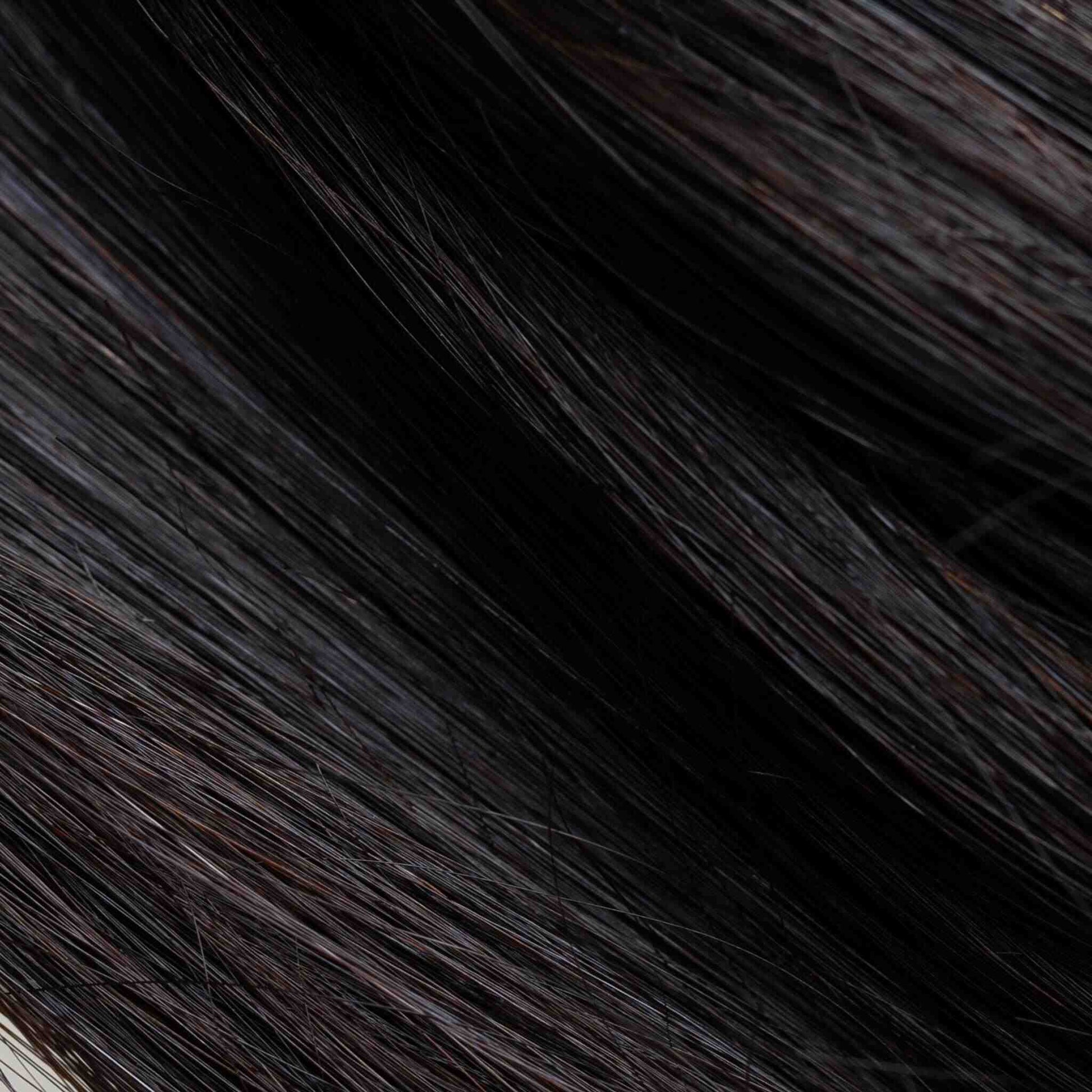 Tape-In 24" 55g Single Donor Virgin - #1B Midnight (aka Off Black)