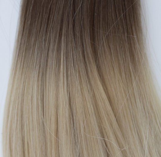 I-Tip 22" 25g Professional Hair Extensions - #T1CC/80 Smokey Blonde (aka Cool Mochachino Brown)