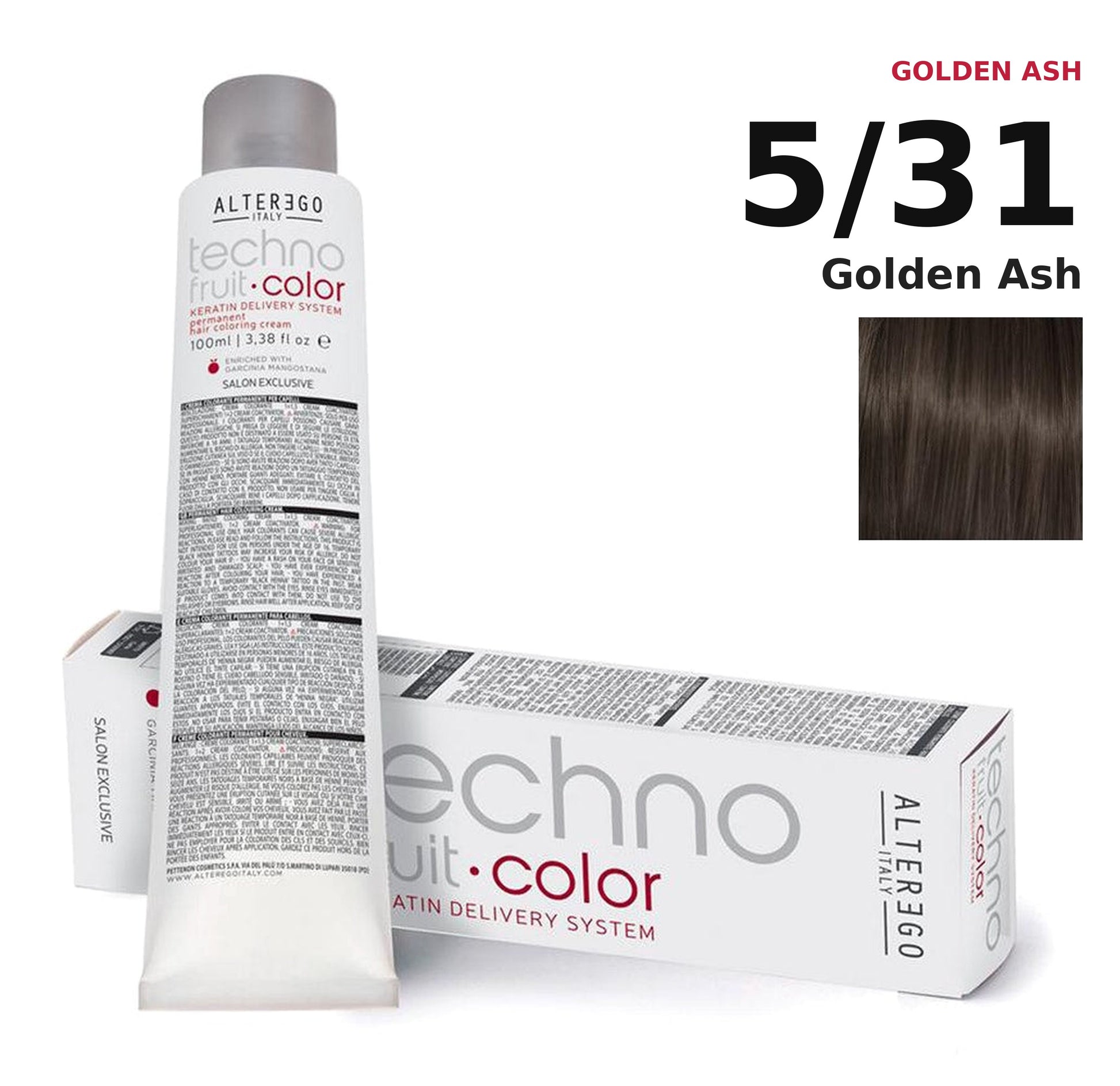 Alter Ego Italy Technofruit Color 5/31 Golden Ash hair color