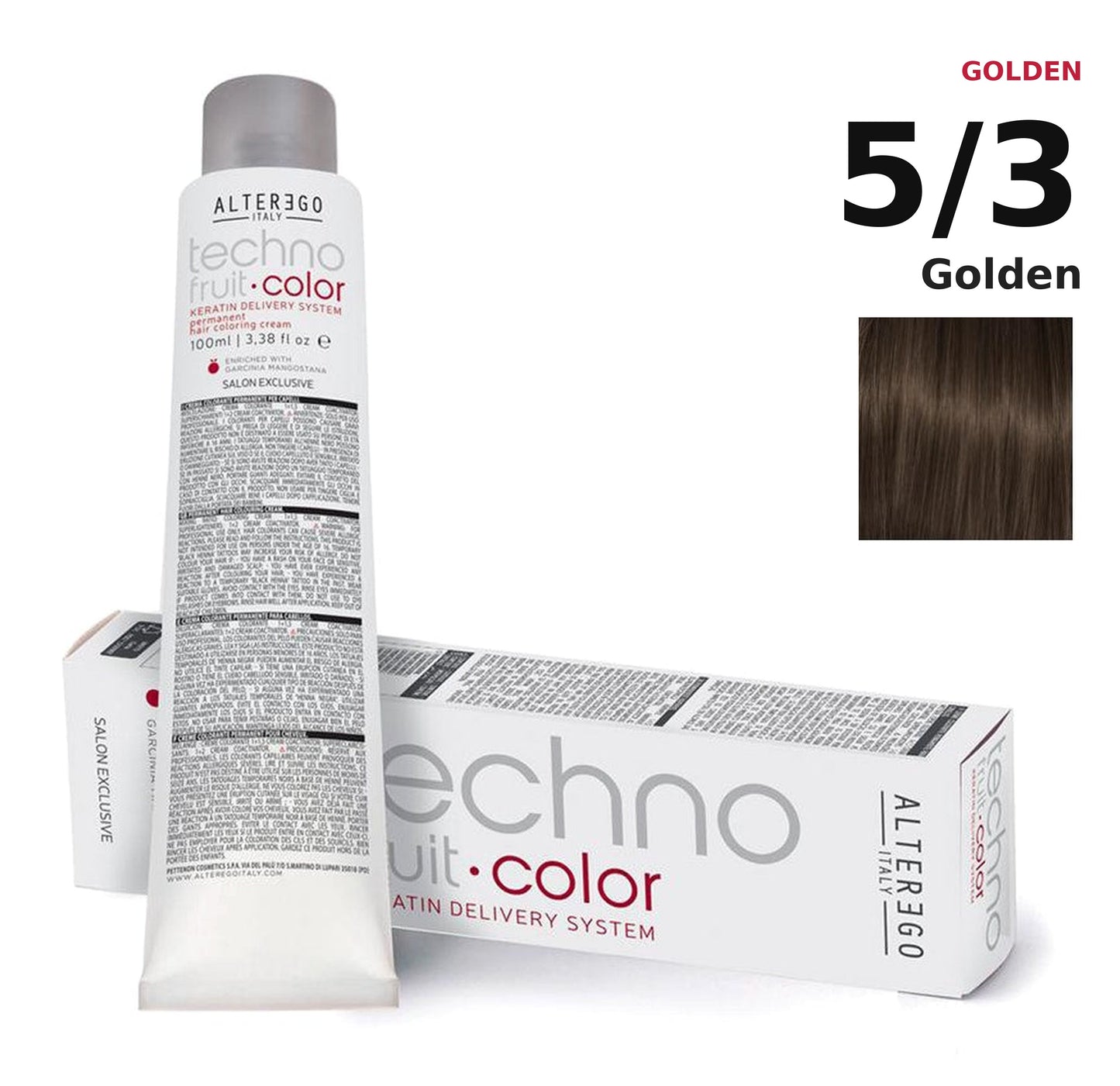 Alter Ego Italy Technofruit Color 5/3 Golden hair color