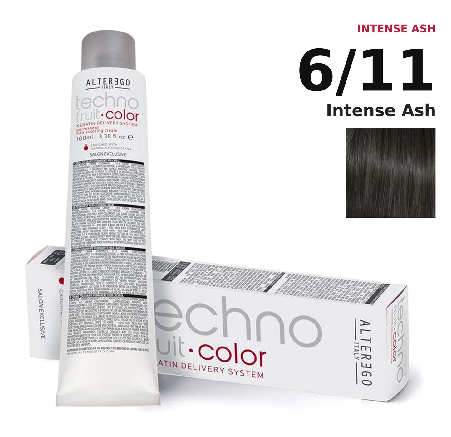 Alter Ego Italy Technofruit Color 6/11 Intense Ash hair color