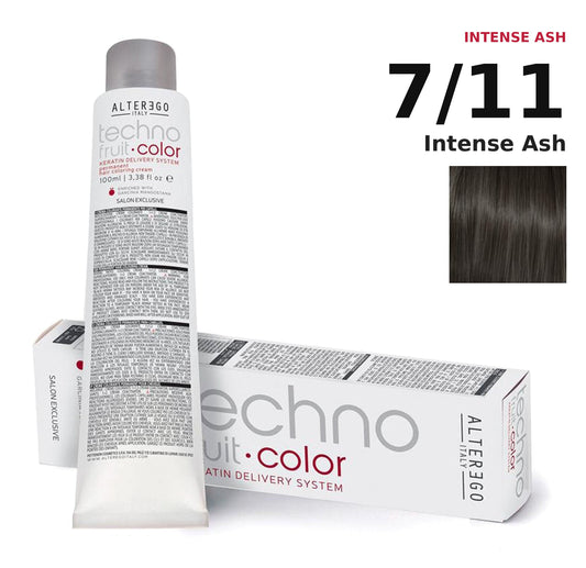 Alter Ego Italy Technofruit Color 7/11 Intense Ash hair color