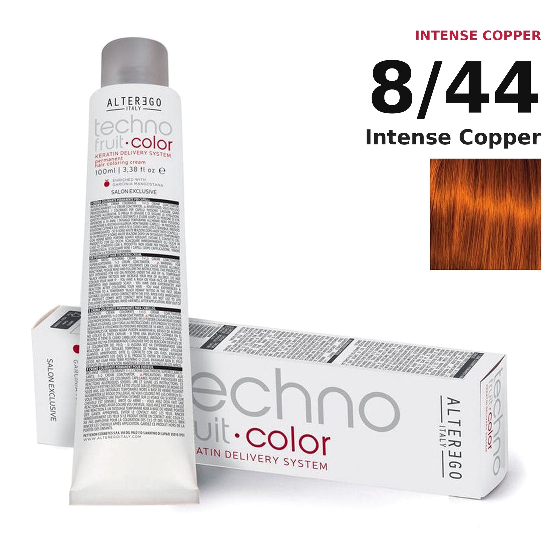 Alter Ego Italy Technofruit Color 8/44 Intense Copper hair color
