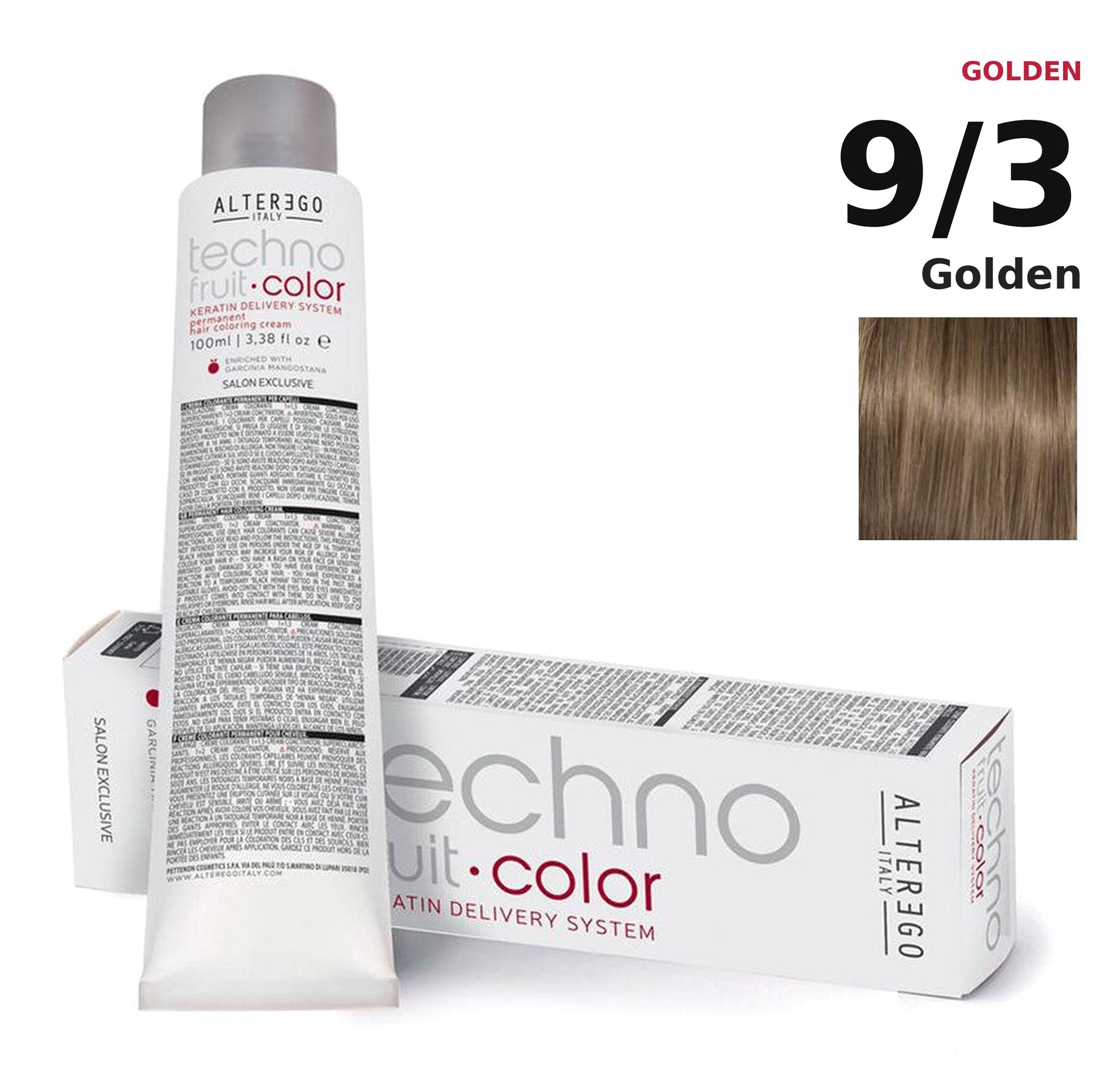 Alter Ego Italy Technofruit Color 9/3 Golden hair color