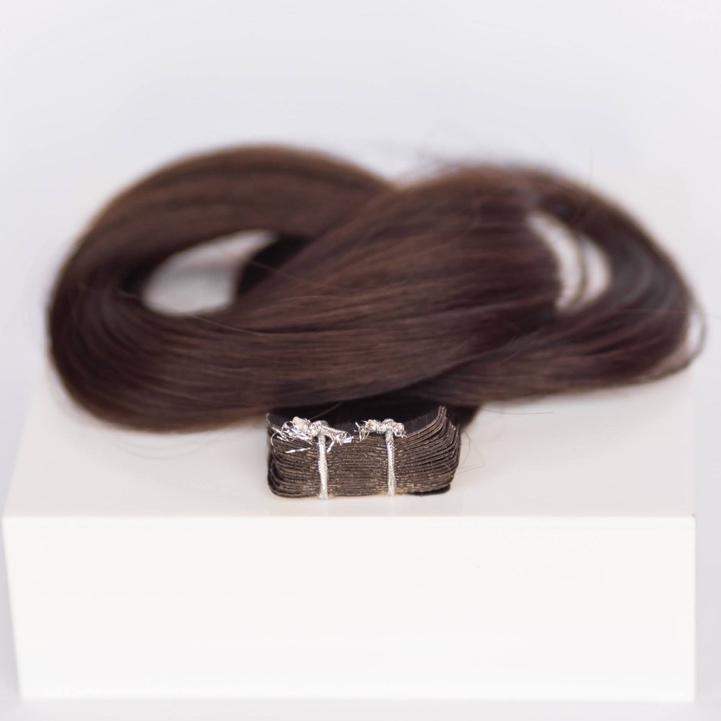Tape-In 16" 50g Single Donor Virgin - #1C Espresso Brown (aka Mocha Brown)