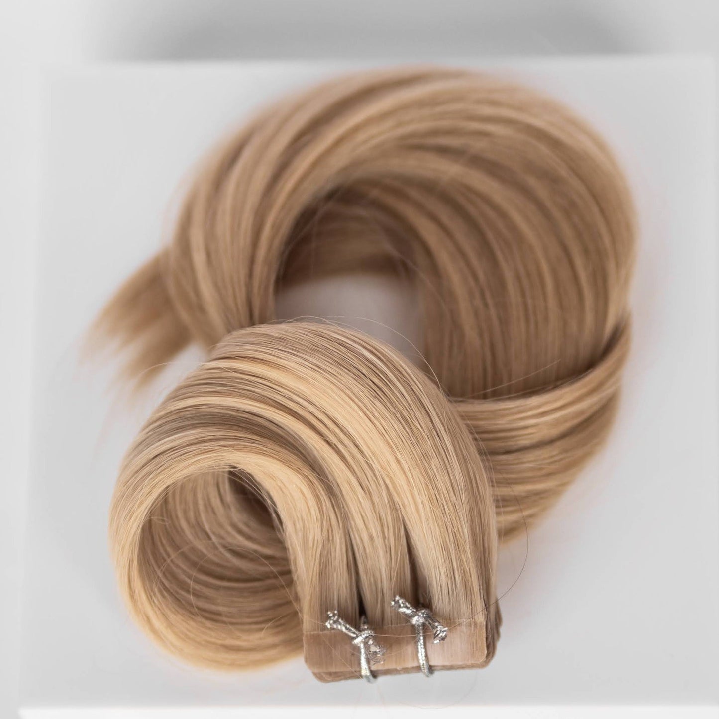 Tape-In 18" 50g Professional Hair Extensions - #17 Chardonnay Blonde (aka Dirty Ash Blonde)