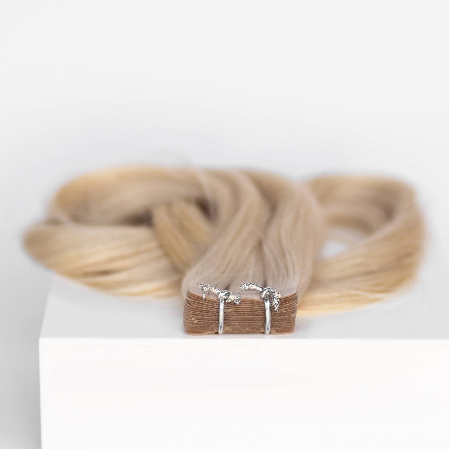 Tape-In 20" 50g Single Donor Virgin - #80 Hollywood Blonde (aka White Blonde)