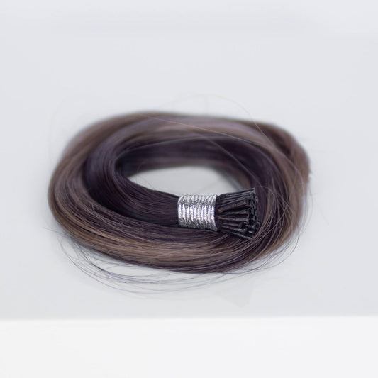 I-Tip 16" 25g Single Donor Virgin - #8 Whisky Brown (aka Ash Brown)