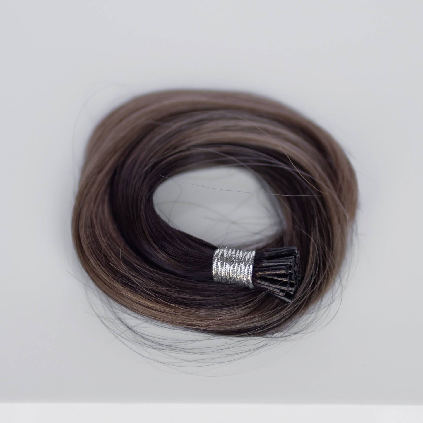 I-Tip 16" 25g Professional Hair Extensions - #8 Whiskey Brown (aka Ash Brown)