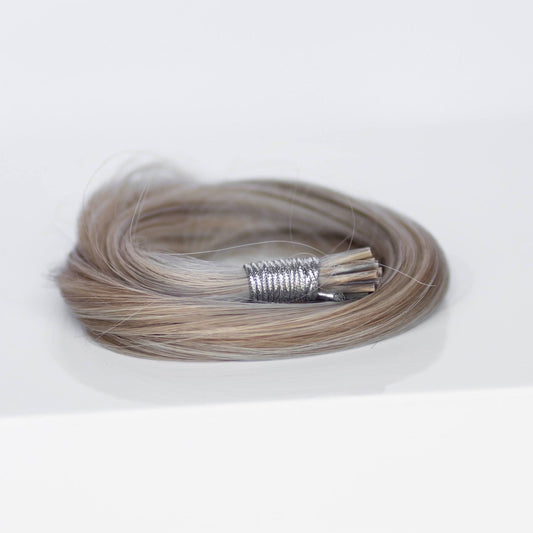 I-Tip 24" 25g Single Donor Virgin -  #80/18/46 Summer Blonde (aka Piano Key White Truffle)
