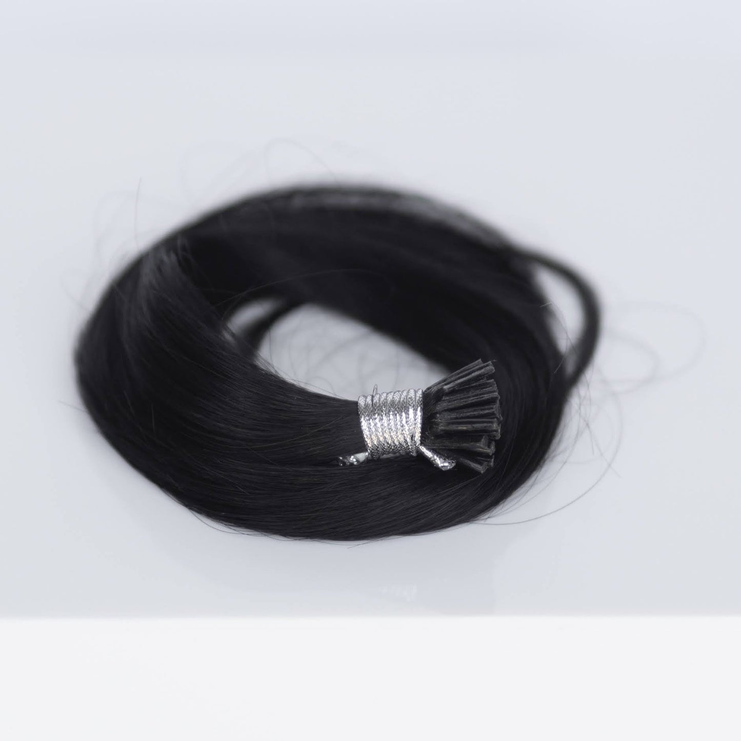 I-Tip 22" 25g Professional Hair Extensions - #1 Noir (aka Jet Black)