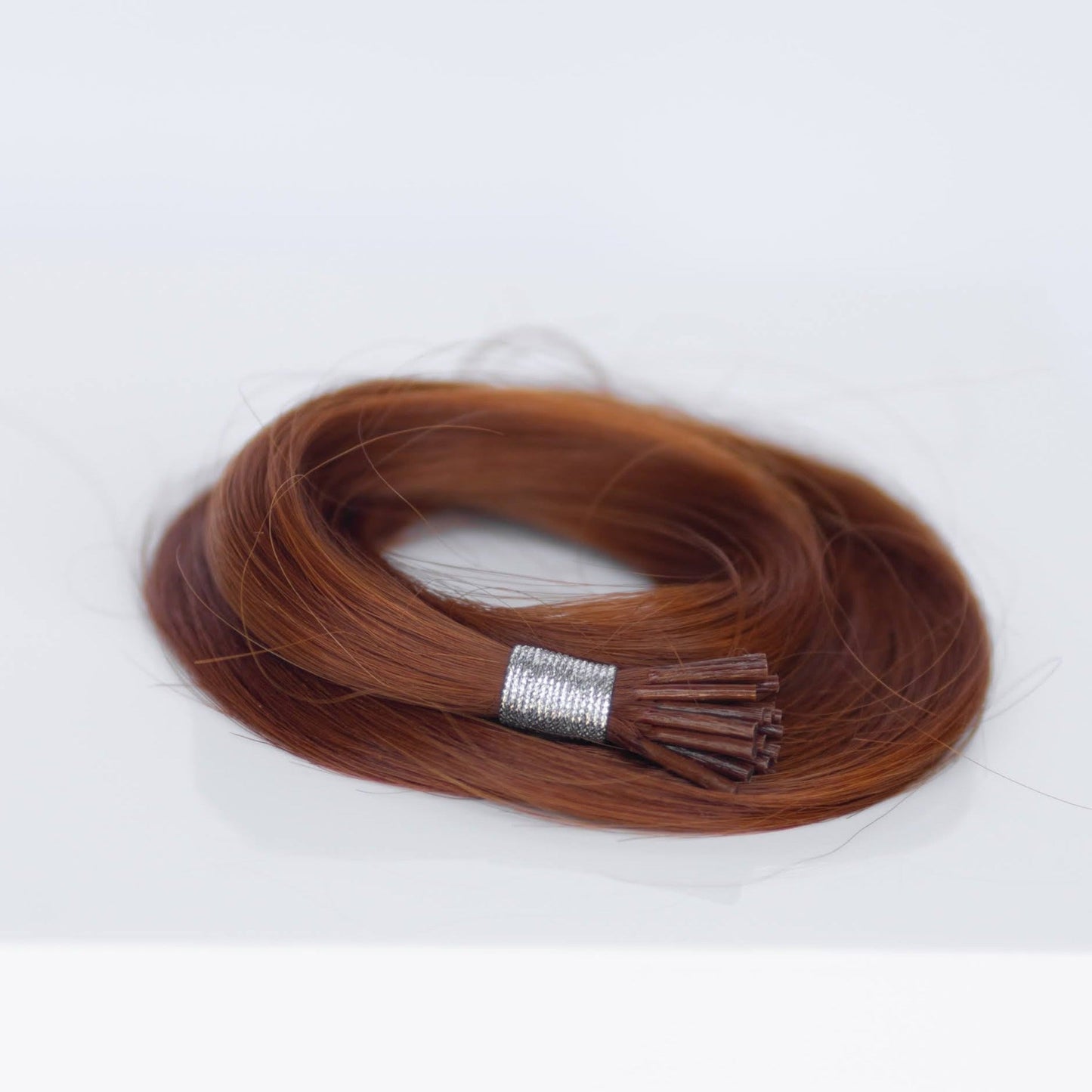 I-Tip 22" 25g Professional Hair Extensions - #570 Sunset (aka Pumpkin Spice)