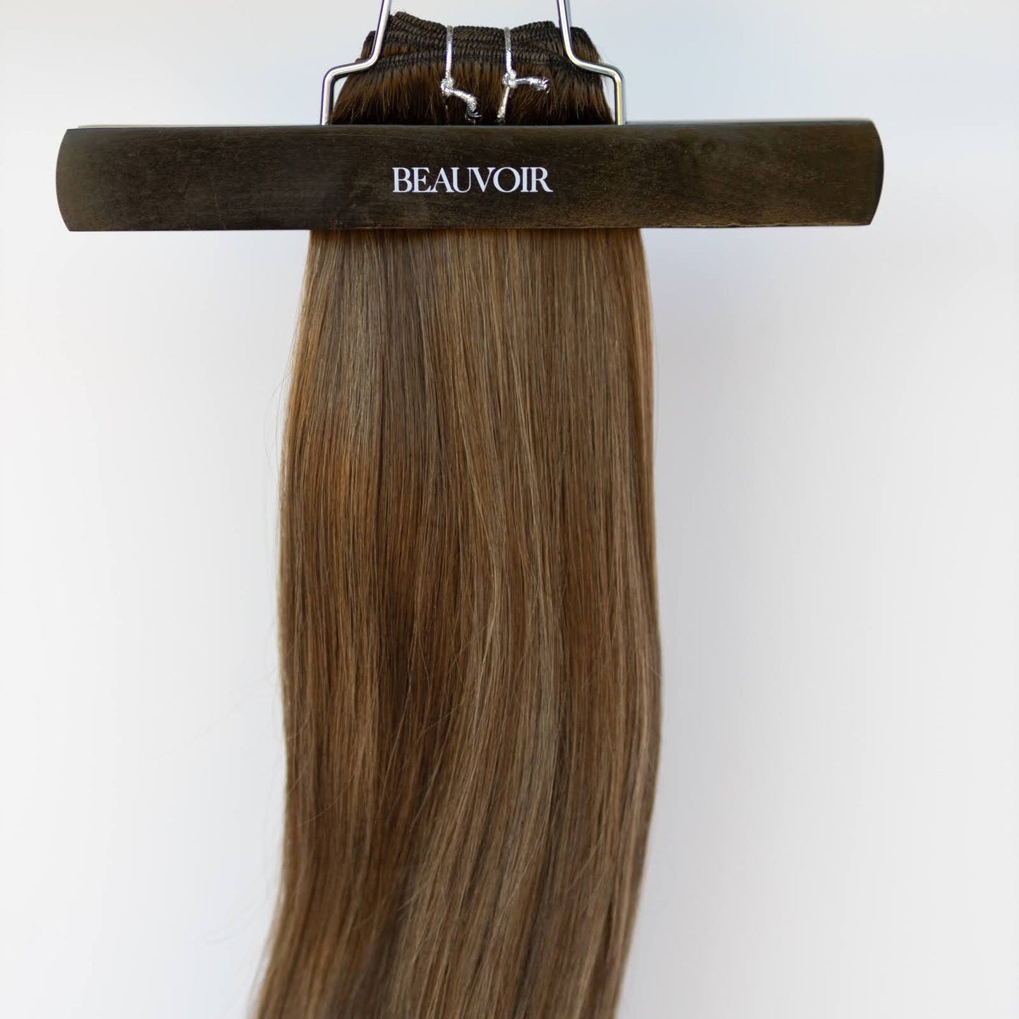 Machine-Tied Weft 28" 180g Pro Blend Hair Extensions - #512 Lone Star Brunette by Garyn Santos
