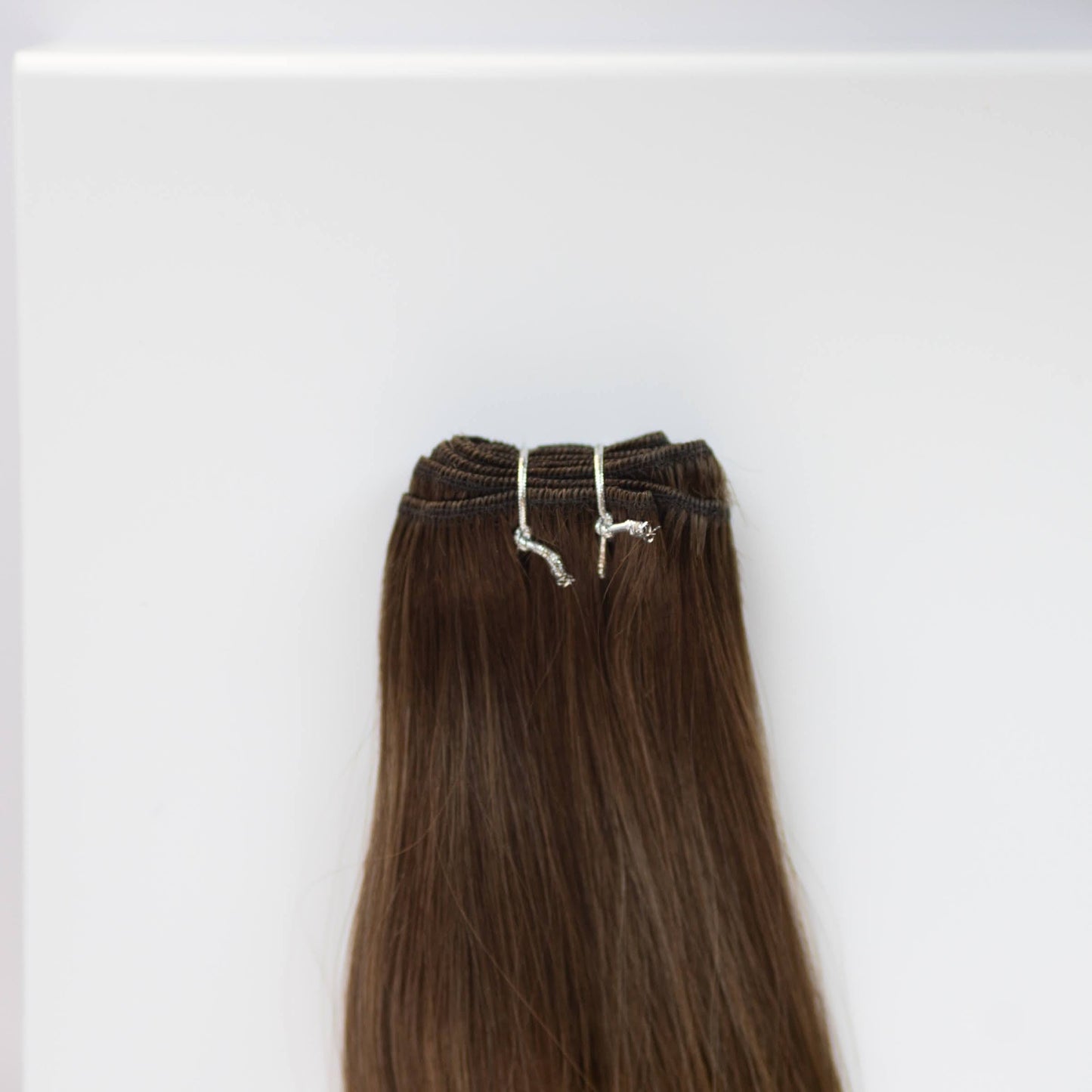 Machine-Tied Weft 24" 170g Pro Blend Hair Extensions - #512 Lone Star Brunette by Garyn Santos