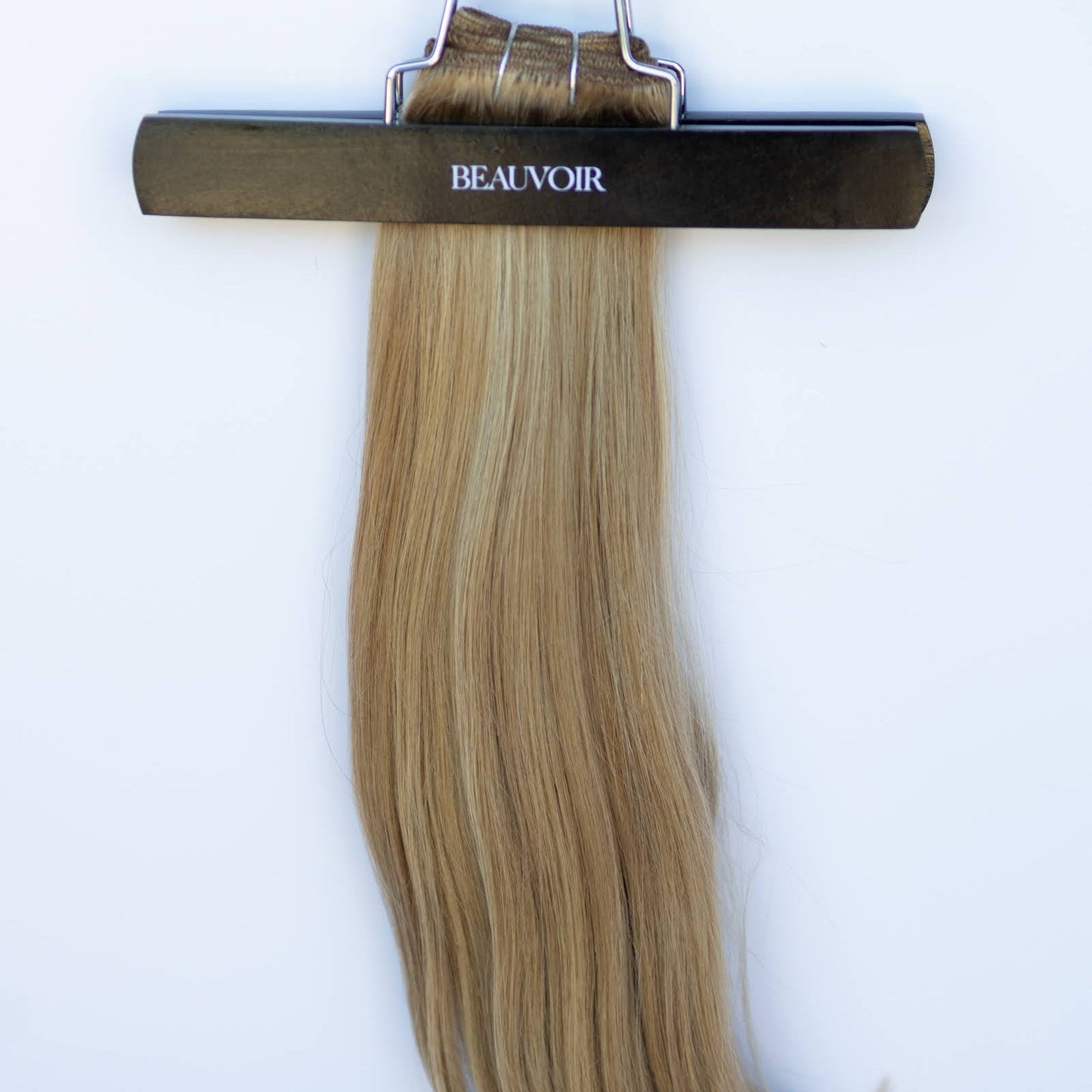 Machine-Tied Weft 24" 170g Pro Blend Hair Extensions - #6/18 Sea Salt & Caramel (aka Highlight Hot Toffee Blonde)