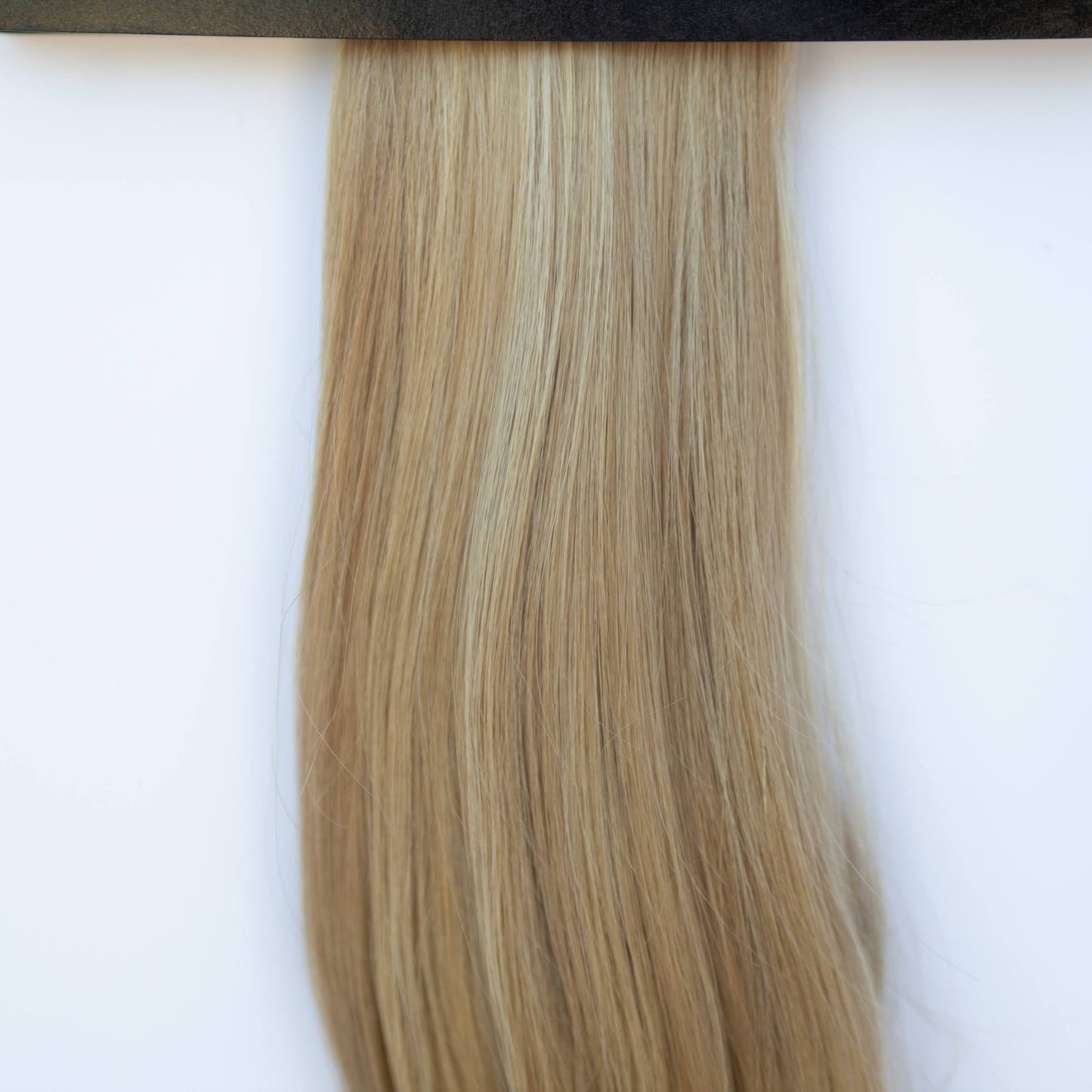 Machine-Tied Weft 24" 170g Pro Blend Hair Extensions - #6/18 Sea Salt & Caramel (aka Highlight Hot Toffee Blonde)