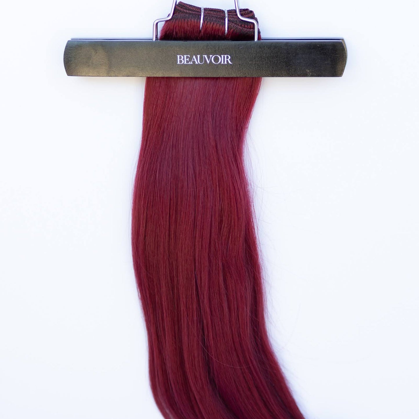 Machine-Tied Weft 20" 145g Pro Blend - #555 Akako by Martha Nicola