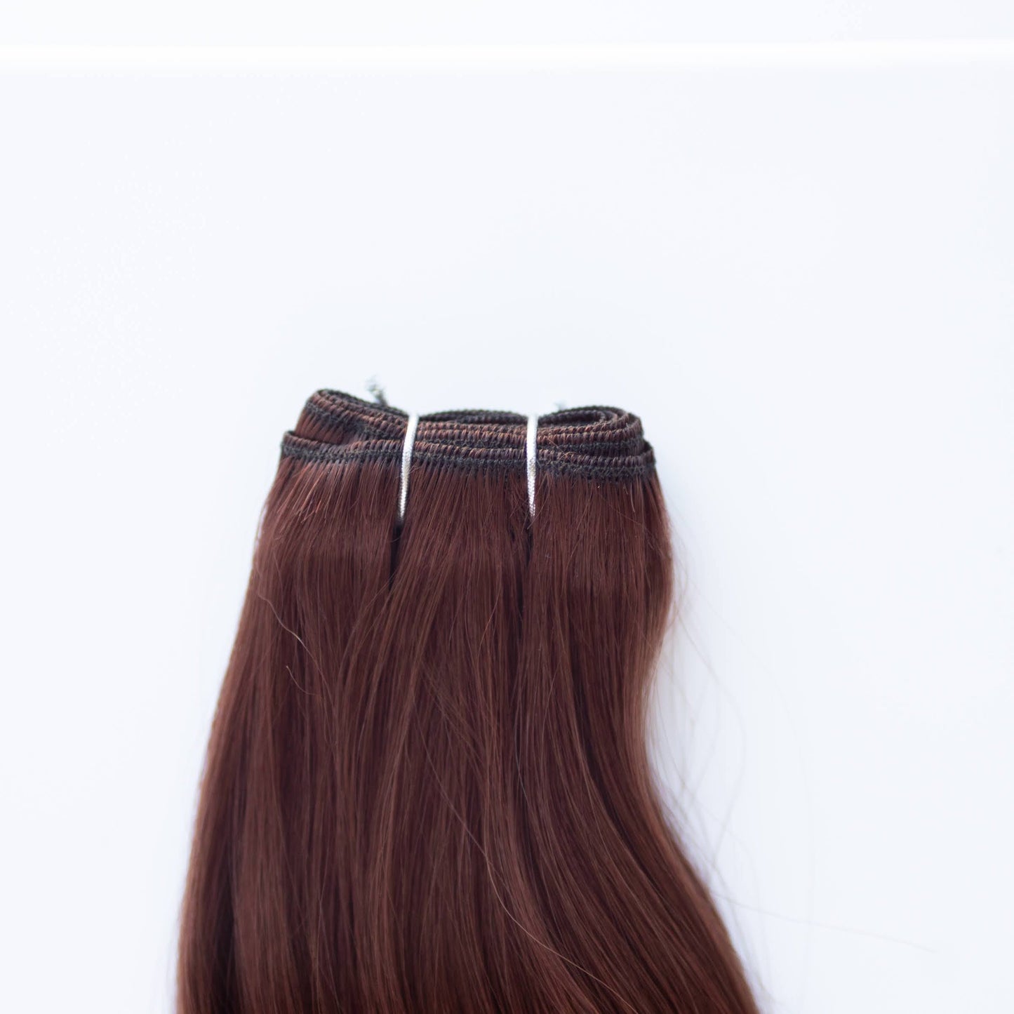 Machine-Tied Weft 28" 180g Pro Blend Hair Extensions - #550 Rouge (aka Cinnamon Mocha)