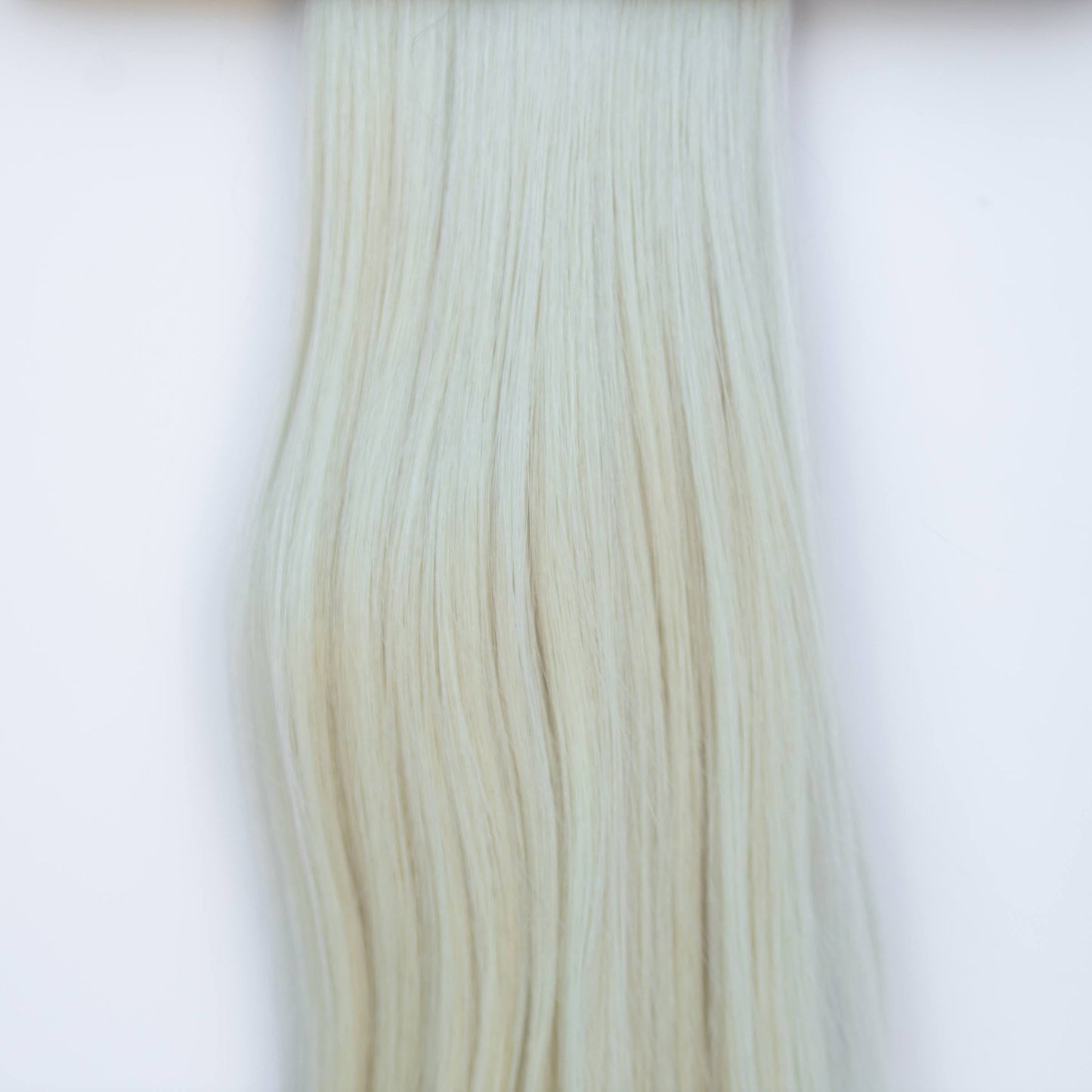 Machine-Tied Weft 28" 180g Pro Blend Hair Extensions - #80 Hollywood Blonde (aka White Blonde)