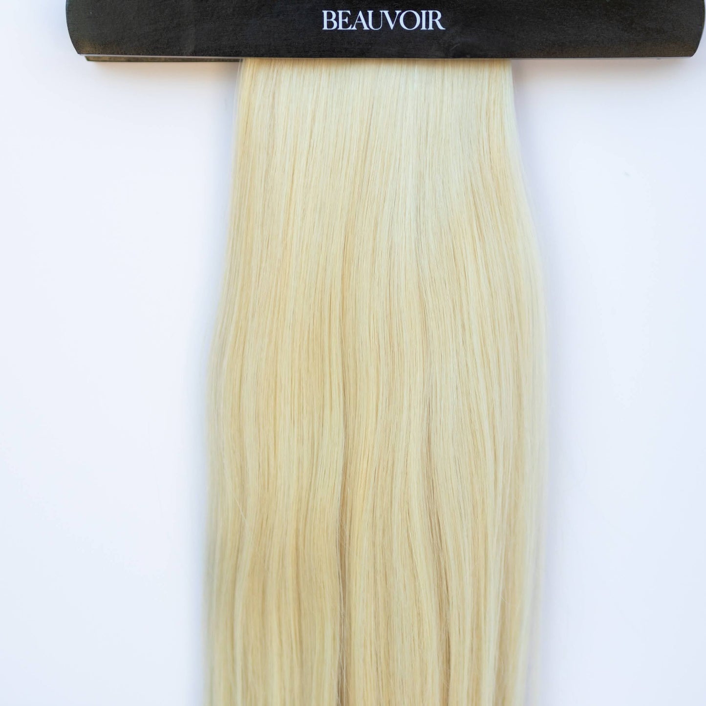 Machine-Tied Weft 16" 120g Pro Blend Hair Extensions - #60 Classic Blonde (aka Ash Blonde)