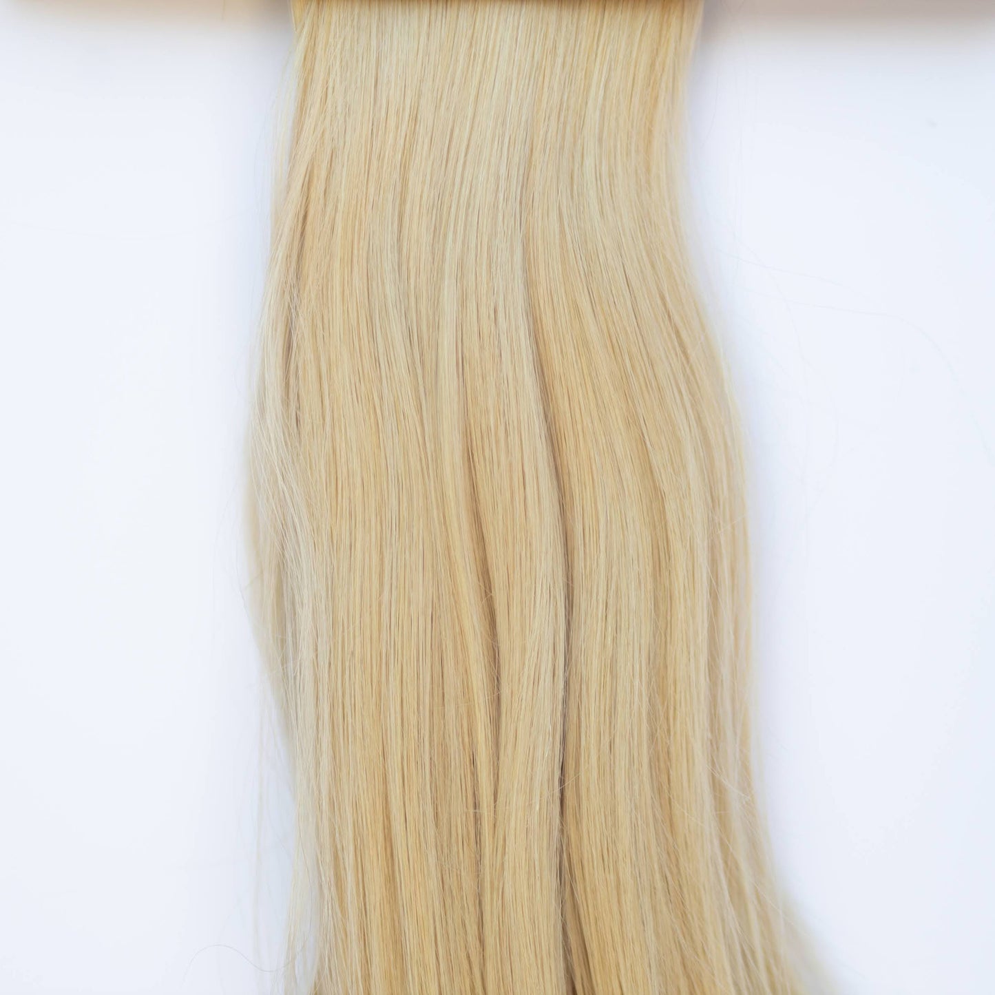 Machine-Tied Weft 16" 120g Pro Blend Hair Extensions - #22 Southern Belle Blonde (aka Light Ash Blonde)