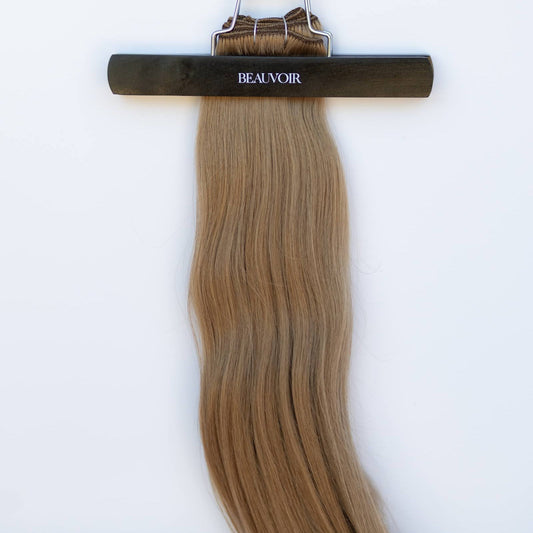 Machine-Tied Weft 24" 170g Pro Blend Hair Extensions - #6 Cinnamon Brown (aka Chestnut Brown)