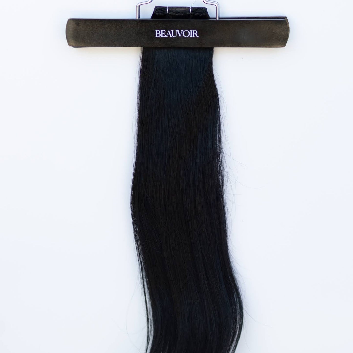 Genius (Micro) Weft 24" 94g Pro Blend Hair Extensions - #1 Noir (aka Jet Black)